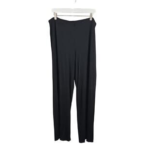 J. Jill Wearever Collection Full Leg Pant Black Size Large